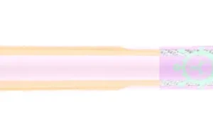 Poison Candy Pool Cue with Carbon Fiber Shaft - Peach/Lavender