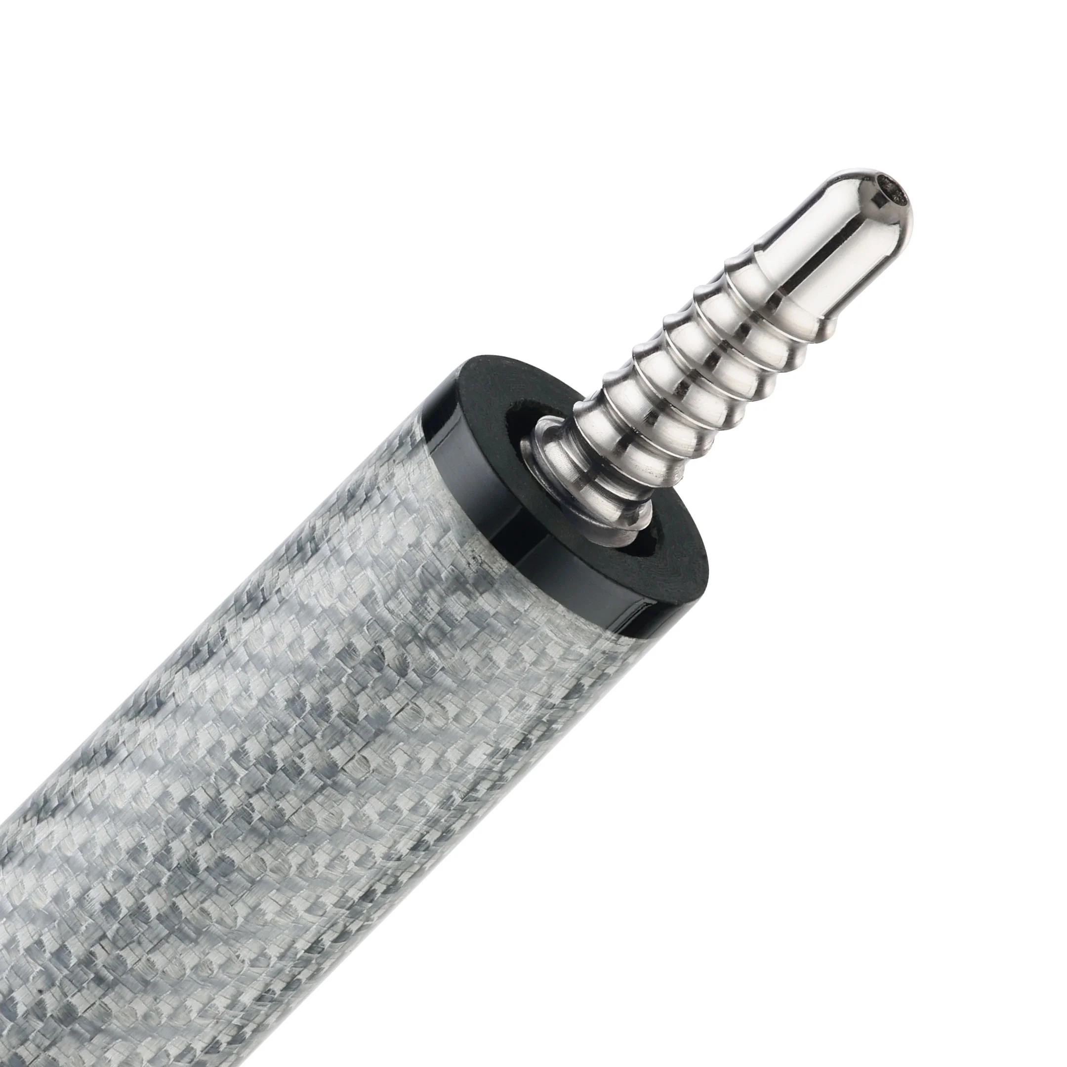 Poison VX Break Cue with Venom Carbon Fiber Shaft - Black/Grey - Image 4