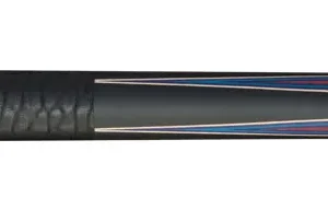 Predator 4-Point Sneaky Pete Pool Cue - Purple Heart / Blue - Elephant Pattern Leather Wrap