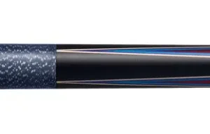 Predator 4 Point Sneaky Pete Purple Heart / Blue Points Linen Wrap Pool Cue