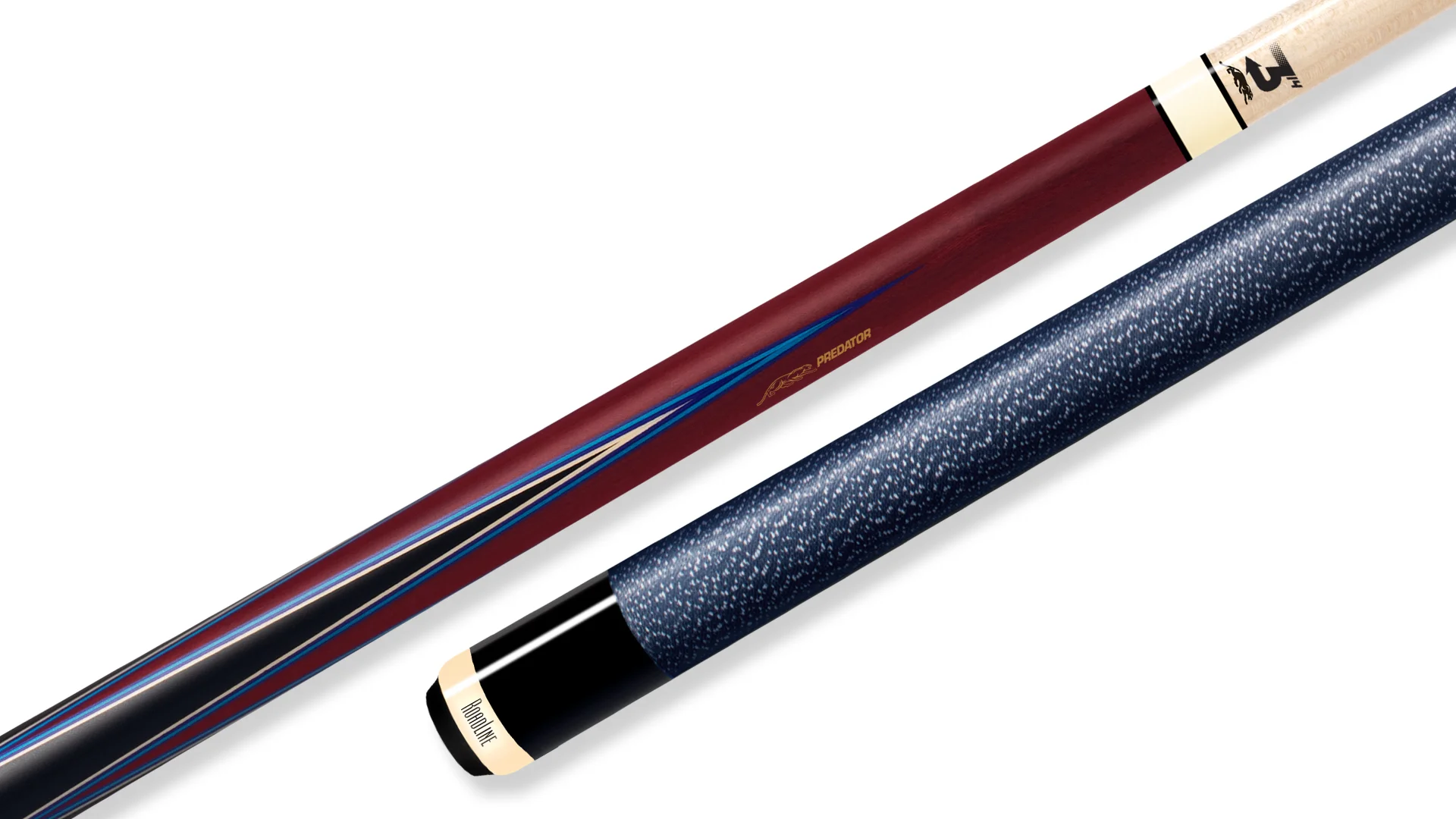 Predator 4 Point Sneaky Pete Purple Heart / Blue Points Linen Wrap Pool Cue - Image 4