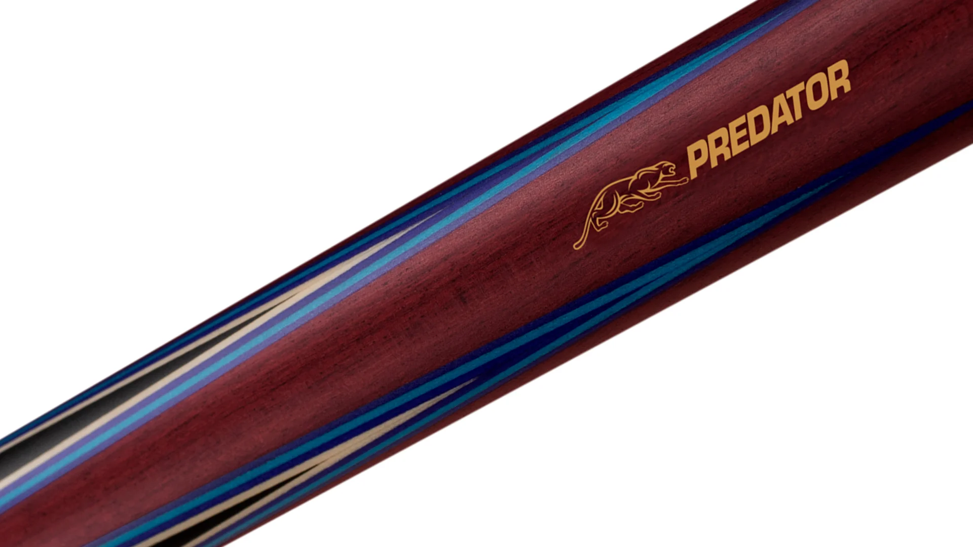 Predator 4 Point Sneaky Pete Purple Heart / Blue Points Linen Wrap Pool Cue - Image 3
