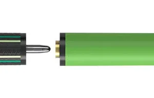 Predator Air Rush Neon Green Jump Cue - Sport Wrap