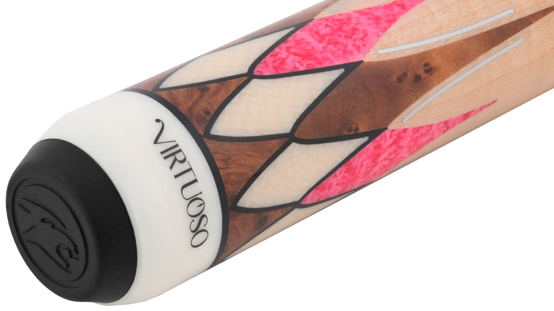 Predator Virtuoso Curly Maple/Pink No Wrap Pool Cue - Image 3