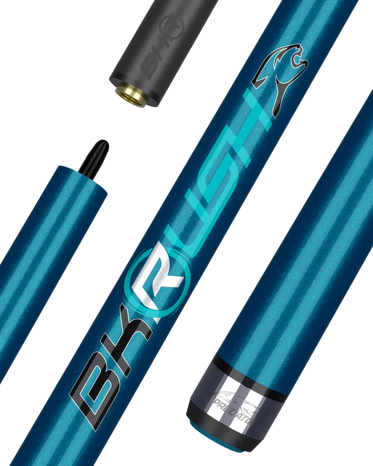 Predator Teal BK Rush® Break Cue - No Wrap